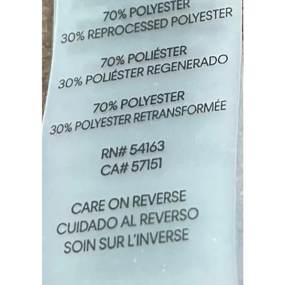 CALVIN KLEIN LONG SLV BUTTON UP V-NECK BLOUSE, WOMENS, XL-HOT PINK & BLACK ABSTR - Picture 11 of 12